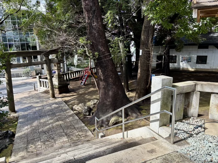 渋谷　金王八幡宮　児童公園