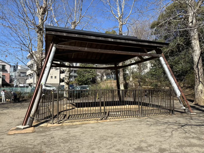 渋谷区　渋谷氷川神社　相撲場跡