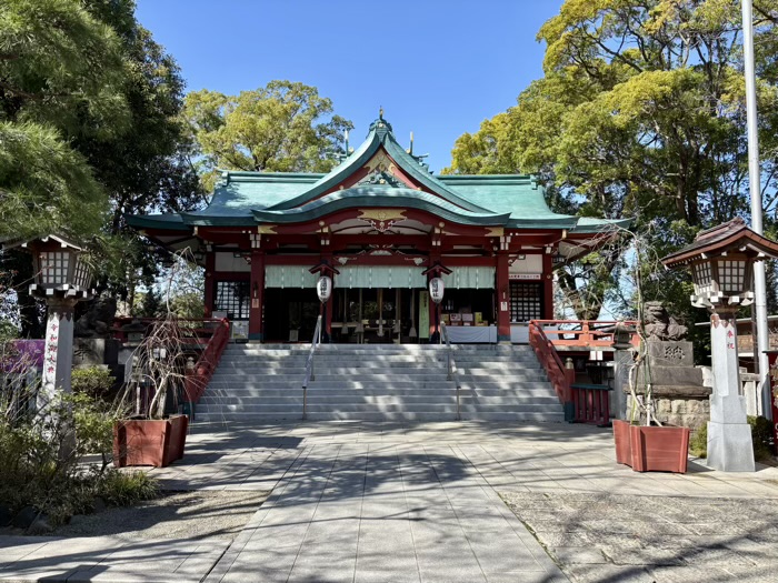 田園調布 多摩川浅間神社