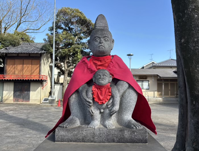 川崎市 丸子山王日枝神社 神猿(まさる)像