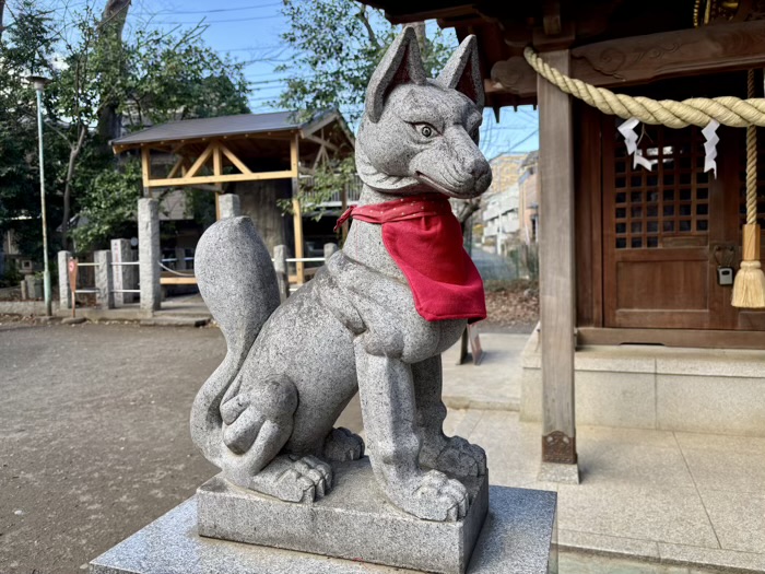 川崎市 丸子山王日枝神社 稲荷神社・大鷲神社の合祀殿