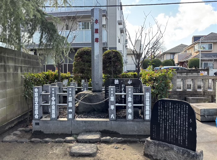 川崎市 丸子山王日枝神社 木遣塚