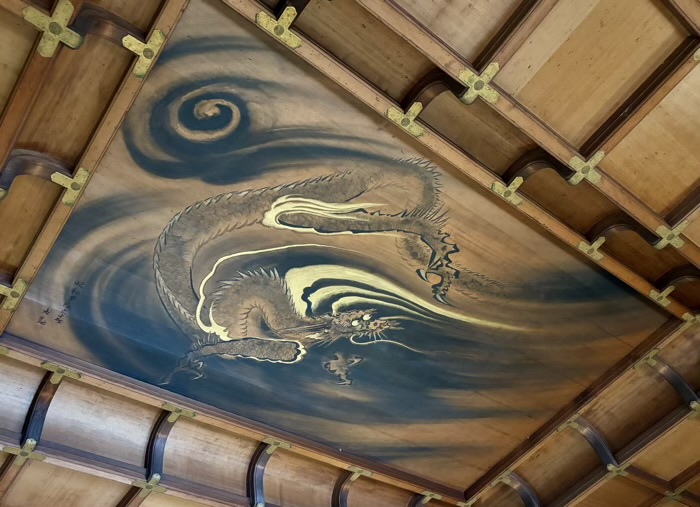 稲荷町 下谷神社 天井絵