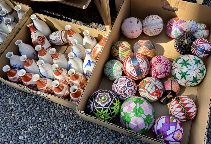 門前仲町 富岡八幡宮 青空蚤の市(フリーマーケット)