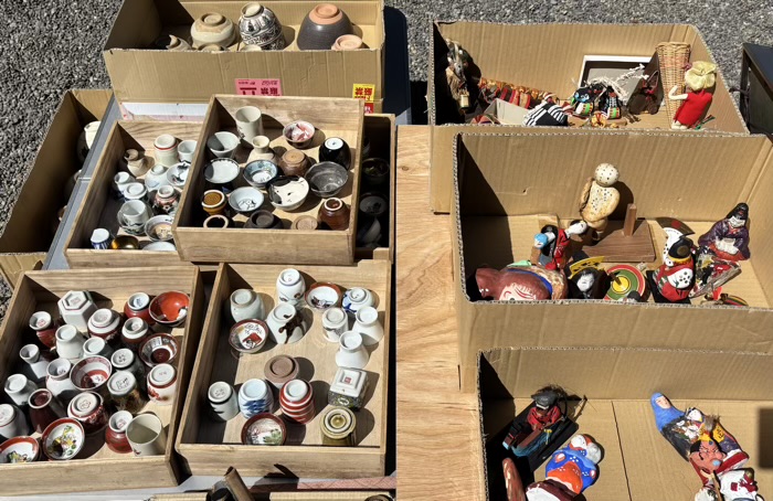 門前仲町 富岡八幡宮 青空蚤の市(フリーマーケット)