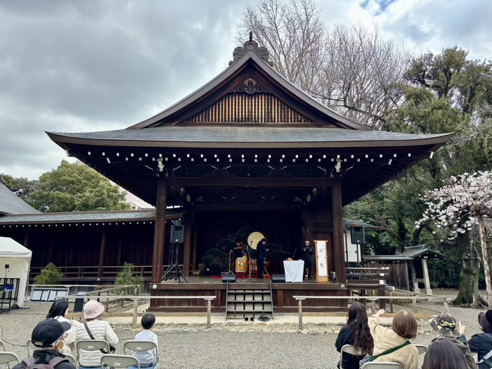九段下 靖国神社 桜 能楽堂