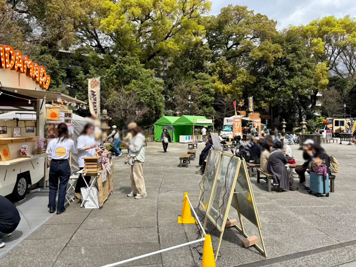 九段下 靖国神社 桜 キッチンカー&屋台出店
