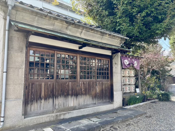 神楽坂 筑土八幡神社 神輿庫