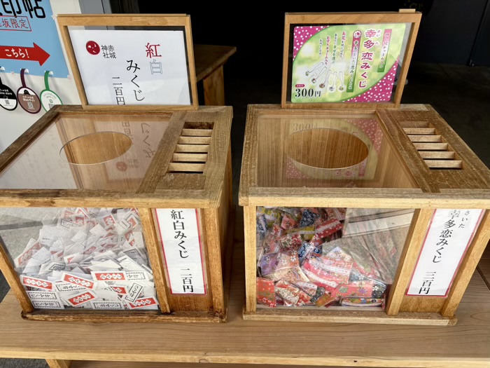 新宿神楽坂 赤城神社 おみくじ