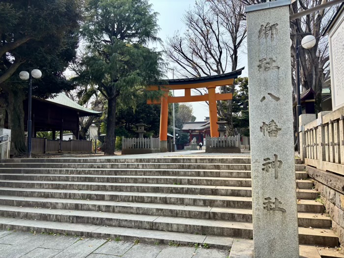 荏原町 旗岡八幡神社