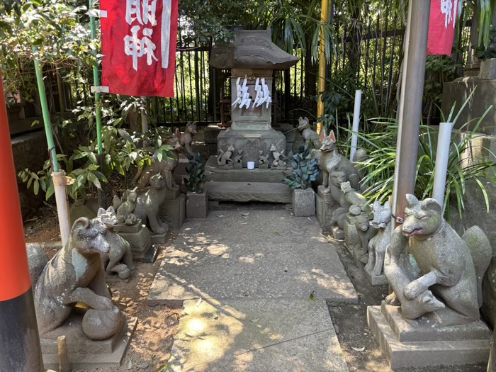 等々力　玉川神社　稲荷社