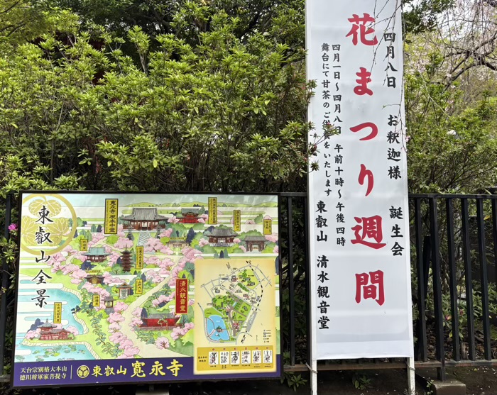 上野　東叡山 寛永寺　花まつり週間