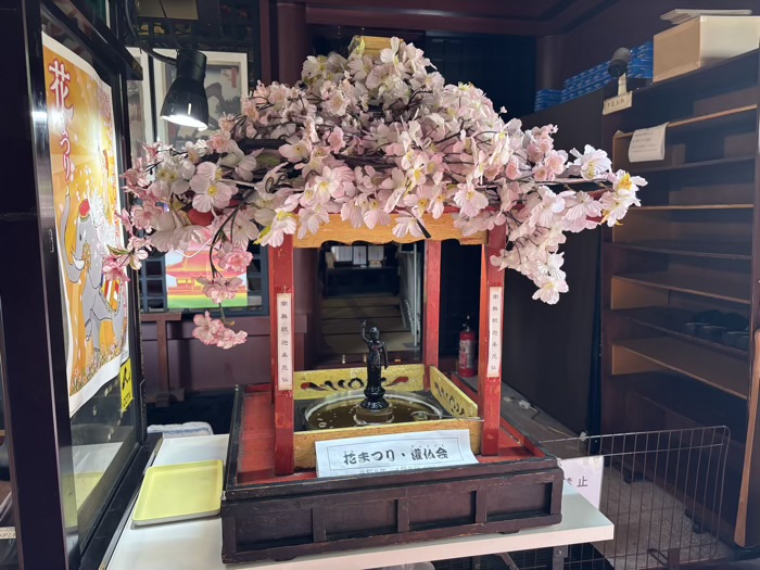 上野　清水観音堂　花まつり