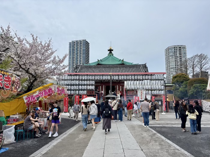 上野　不忍池辯天堂　花まつり