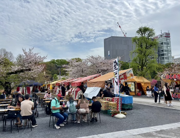 上野　不忍池辯天堂　花まつり