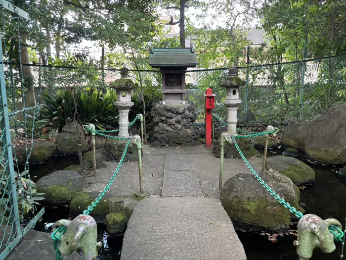 世田谷　赤堤六所神社　厳島神社（辨天宮）