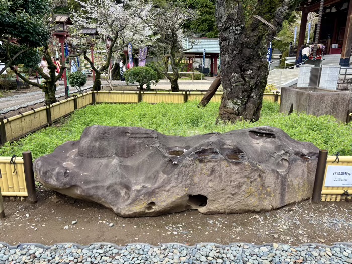 上野　東叡山寛永寺開山堂（両大師）　寝釈迦石