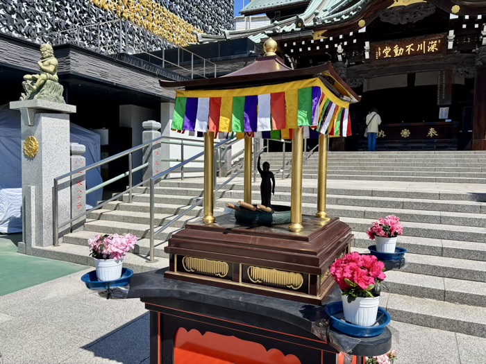 門前仲町　深川不動堂成田山東京別院　花まつり灌仏会