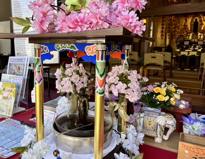 江東区　深川花まつり　本誓寺