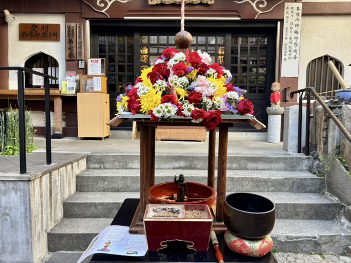 文京区　心城院（湯島聖天）　花まつり
