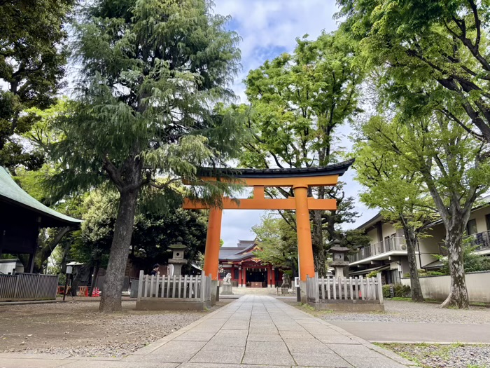 荏原町 旗岡八幡神社