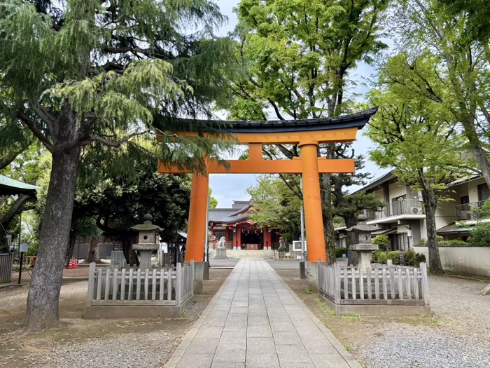 荏原町 旗岡八幡神社
