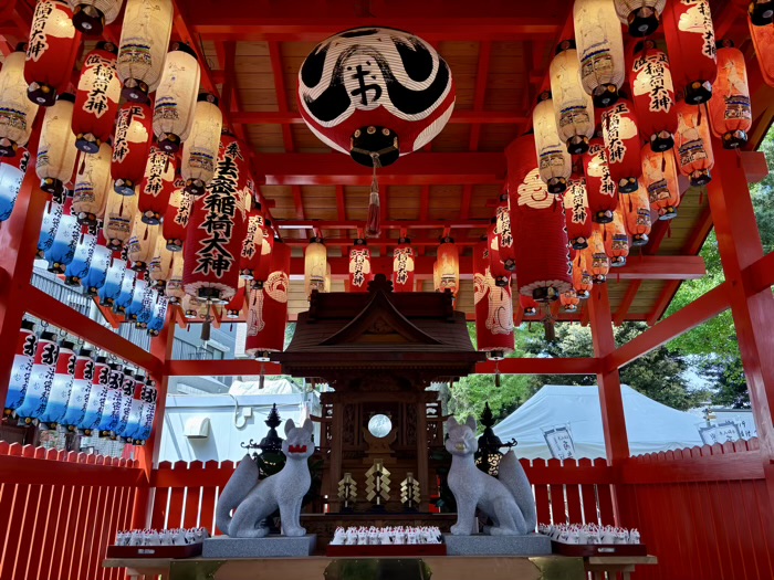 品川区 蛇窪神社(天祖神社) 法密稲荷社
