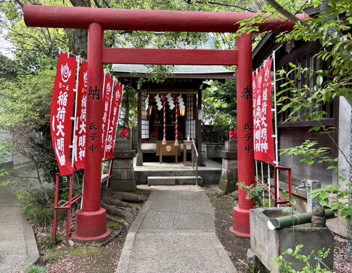 武蔵小山　三谷八幡神社　出世稲荷社