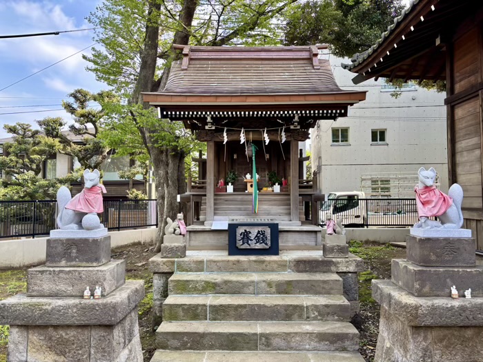 品川区　小山八幡神社　稲荷社