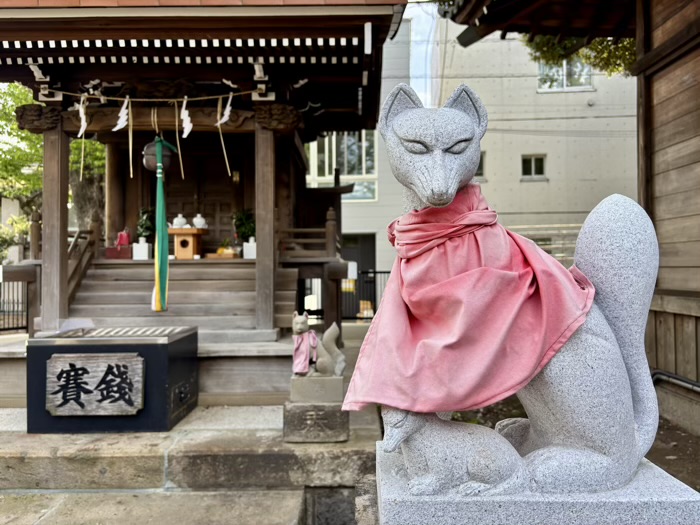 品川区　小山八幡神社　稲荷社