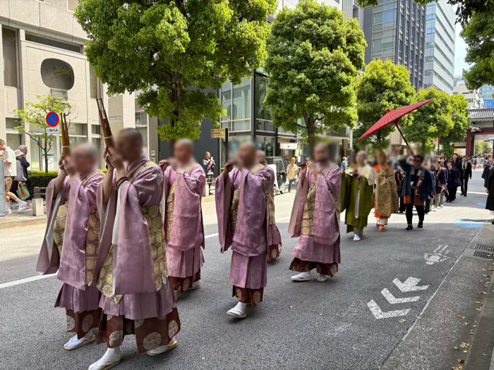 港区　増上寺　地蔵尊大法要　観世音＆熊野神社祈願会　お練り行列（神輿渡御）