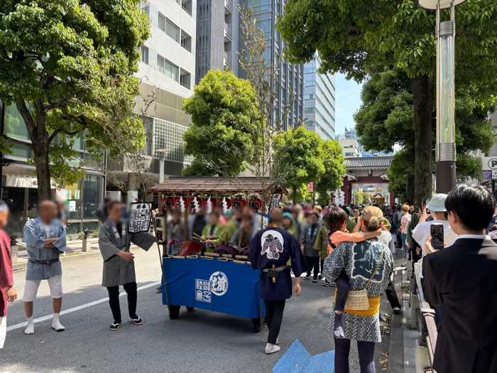 港区　増上寺　地蔵尊大法要　観世音＆熊野神社祈願会　お練り行列（神輿渡御）