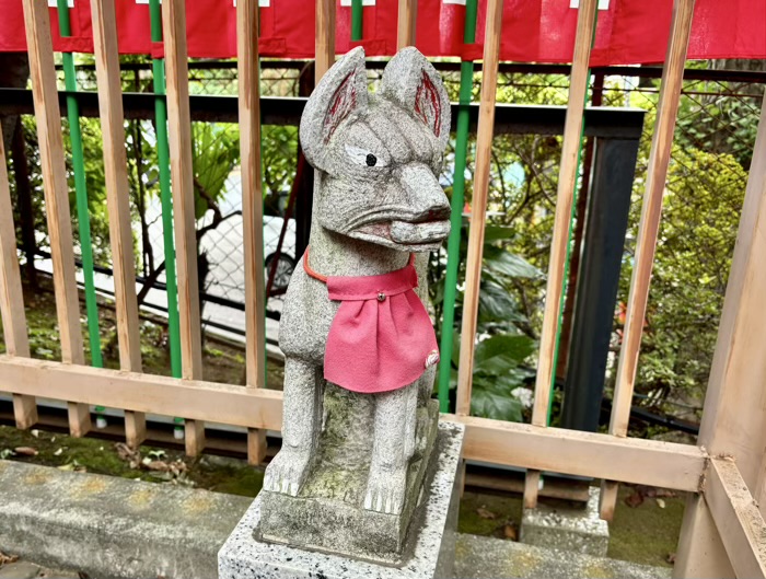 品川区　桐ヶ谷氷川神社　忍田稲荷大明神