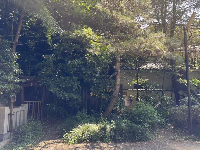 西早稲田 水稲荷神社 大田道灌の駒繋松