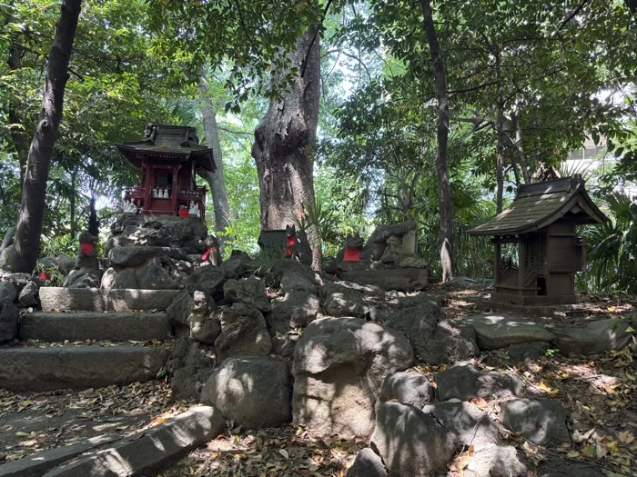 西早稲田 水稲荷神社 冨塚古墳