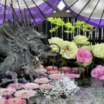 西早稲田　萬年山 法輪寺　花手水
