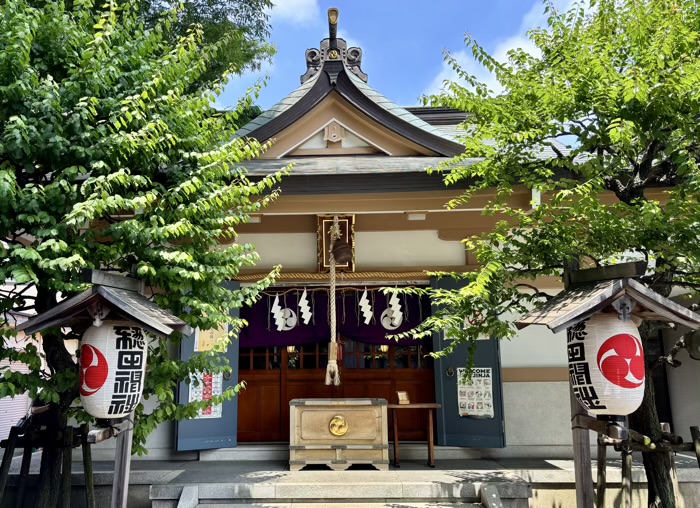 渋谷　原宿　穏田神社
