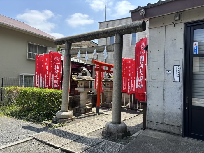 渋谷　原宿　穏田神社　末社・稲荷神社