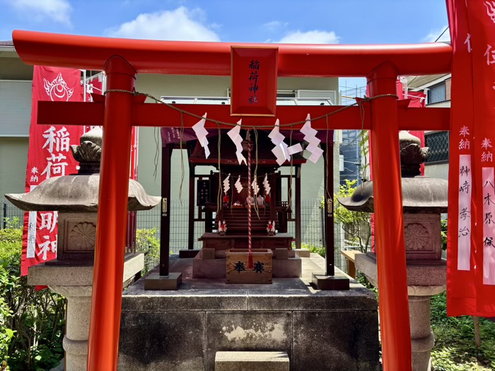 渋谷　原宿　穏田神社　末社・稲荷神社