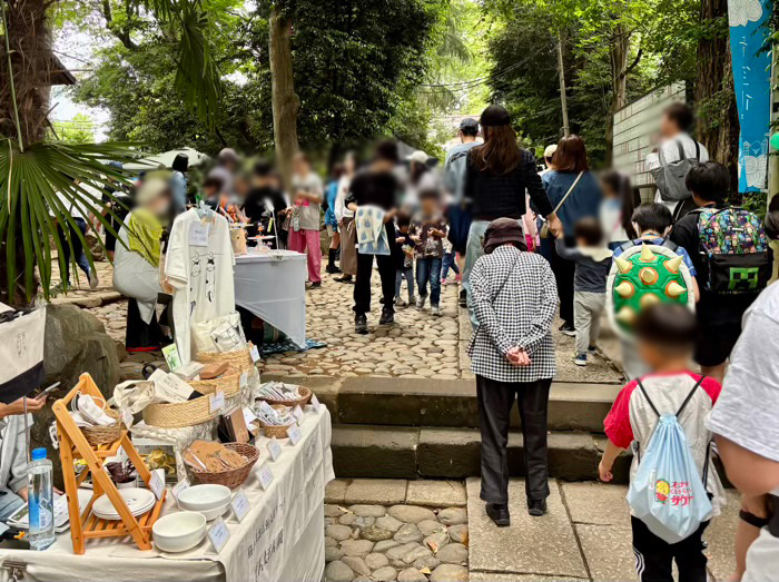 渋谷　代々木八幡宮　金魚まつり