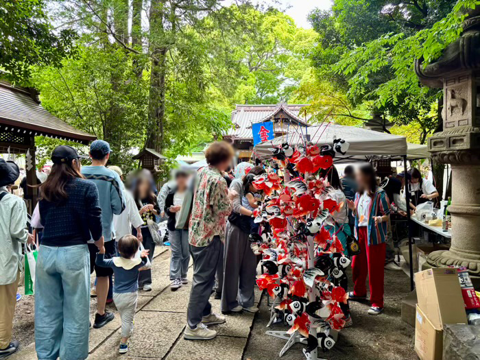 渋谷　代々木八幡宮　金魚まつり