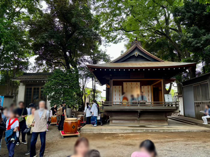 渋谷　代々木八幡宮　金魚まつり