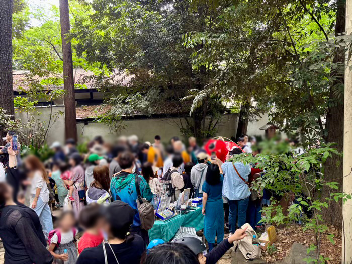 渋谷　代々木八幡宮　金魚まつり