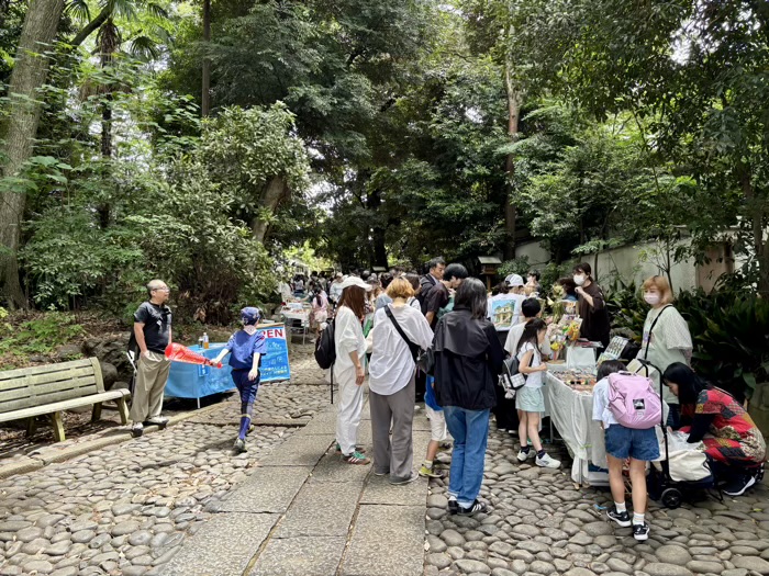 渋谷　代々木八幡宮　金魚まつり