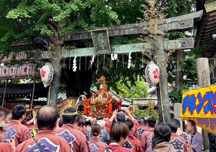 文京区　湯島天満宮　例大祭