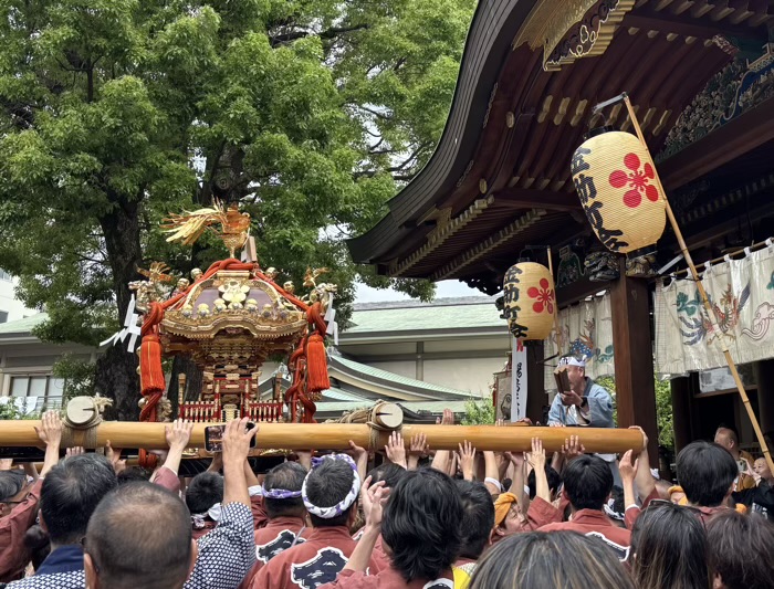 文京区　湯島天満宮　例大祭