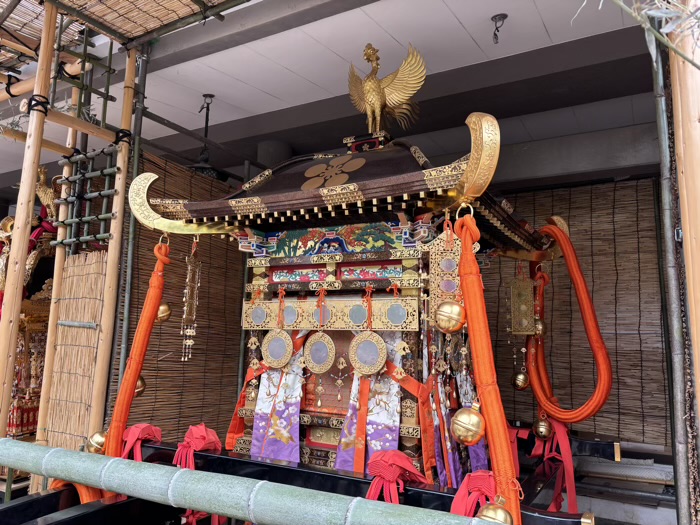 文京区　湯島天満宮　例大祭　鳳輦