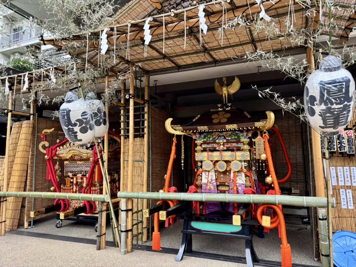文京区　湯島天満宮　例大祭　宮神輿
