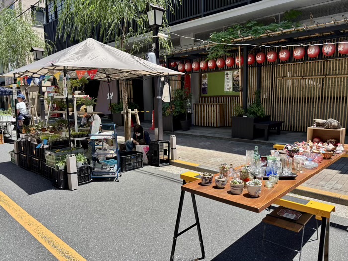 浅草富士浅間神社　植木市