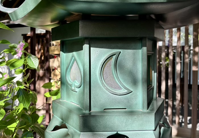 六本木 龍土神明宮 天祖神社 龍灯籠
